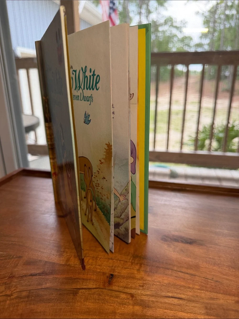VTG 1994 Disney Snow White and Seven Dwarfs Grolier Book Club Edition New Mint